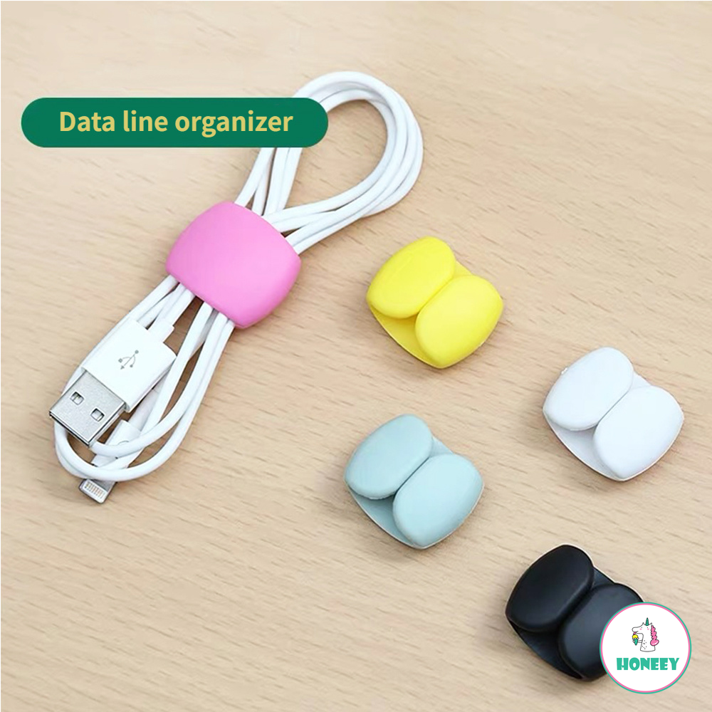 Kẹp Giữ Dây Cáp Gọn Gàng Bằng Silicon