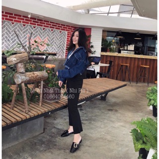 QUẦN ĐEN ỐNG VẨY