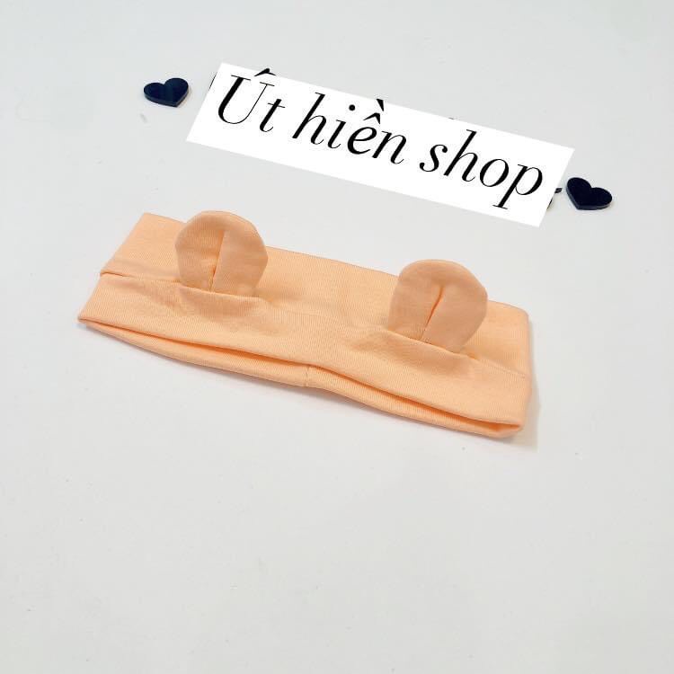 Băng đô tai gấu, turban gấu phong cách hàn quốc siêu đáng yêu cho bé