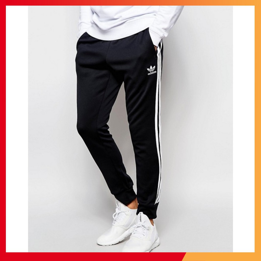 Quần Thể Thao 3 Sọc Dài ống bó jogger ống xuông - KHÔNG LOGO - hàng cao cấp loại 1