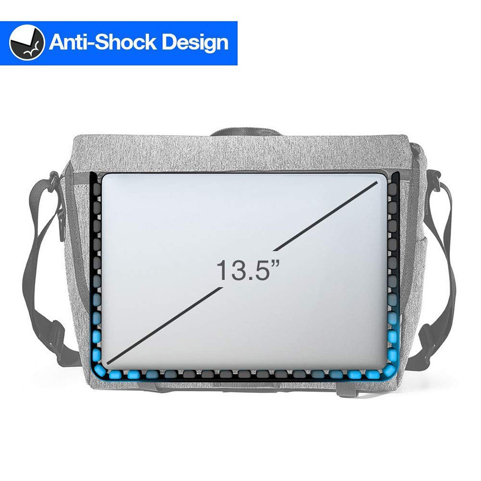 Túi Tomtoc Crossbody Messenger Multi-functio Waterproof cho Ultrabook 13.5 - HÀNG CHÍNH HÃNG