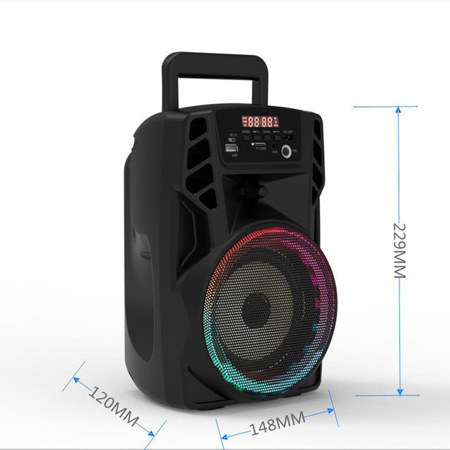Loa kẹo kéo mini 🌸FREE SHIP🌸 loa kẹo kéo tặng kèm mic MK601 mã sp KN119