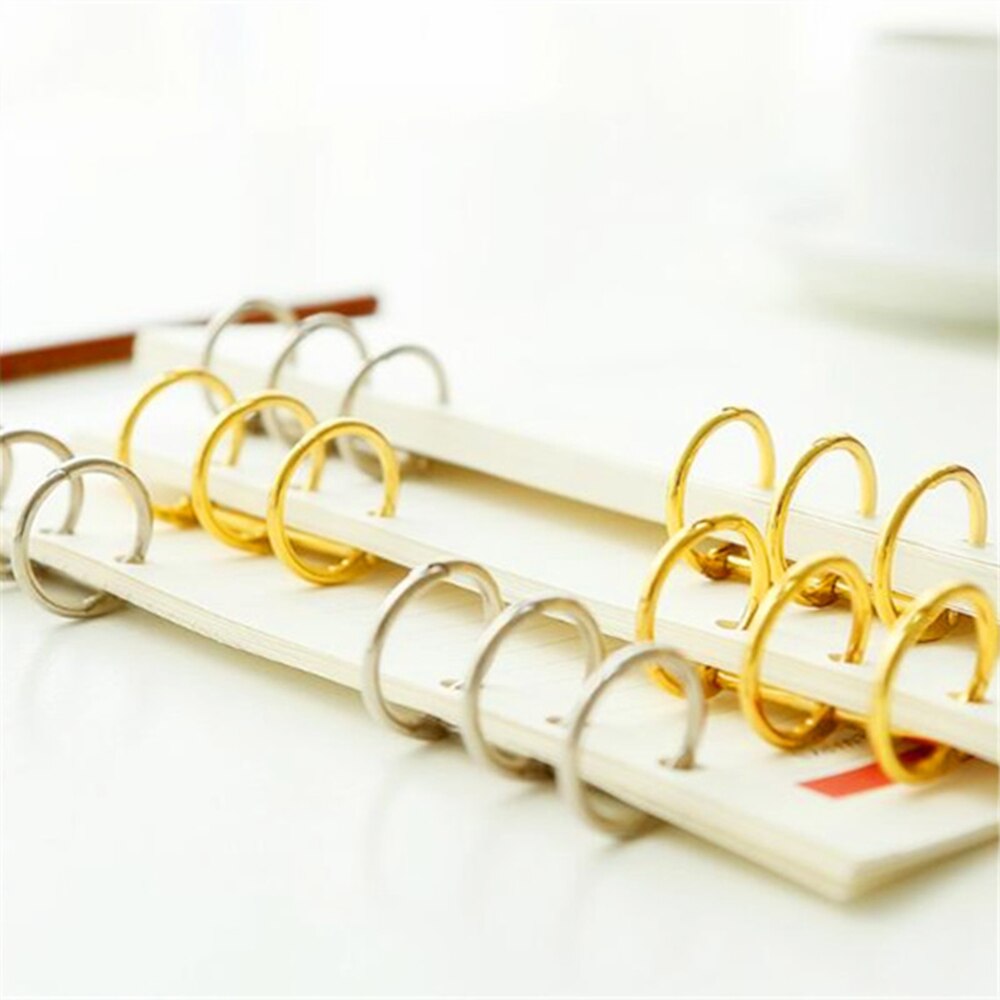 Còng kim loại 3 khuyên dùng đóng lịch sổ tay