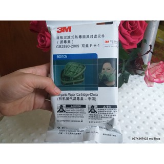 1 cặp phin lọc 3M 6001CN