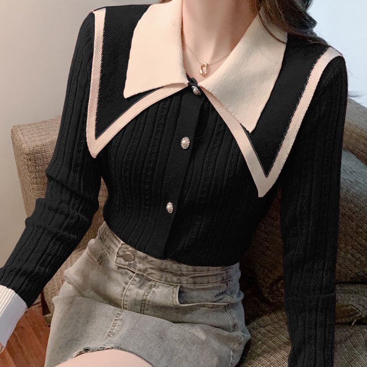 Áo Khoác Cardigan Dệt Kim Thiết Kế Đơn Giản Thời Trang Trẻ Trung