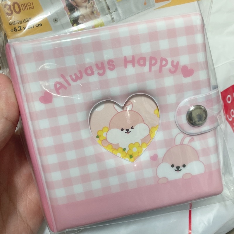 BINDER 3 CÒNG ĐỰNG CARD - DAISO HÀN QUỐC