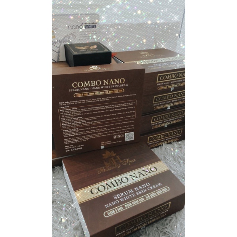 Combo Nano Serum Ủ Dưỡng Trắng MH Beauty Spa