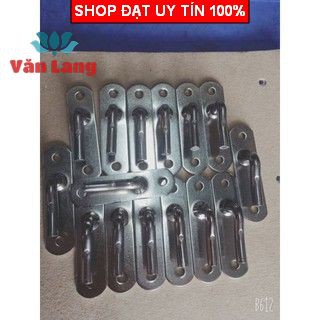 Móc bạt ô tô, thành thùng xe tải dài 7,5cm đế Inox