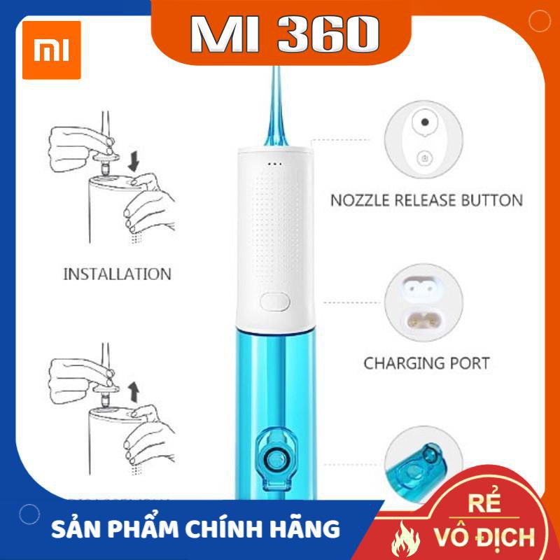 Tăm Nước Vệ Sinh Răng Miệng Xiaomi Soocas W3/ W3 Pro✅ 4 Vòi Thay Thế Tiện Dụng✅ Hàng Chính Hãng