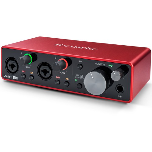 Card âm thanh Focusrite Scarlett 2i2 2x2 USB Audio Interface (3rd Generation)