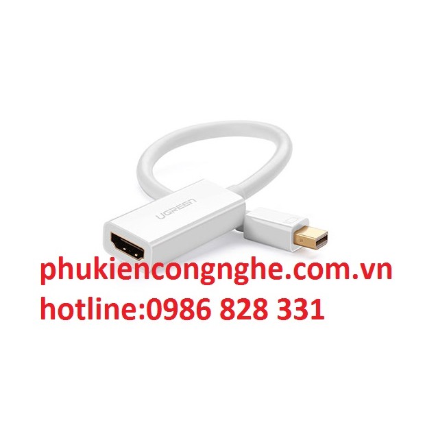 Cáp Mini displayport to HDMI chính hãng Ugreen 10460