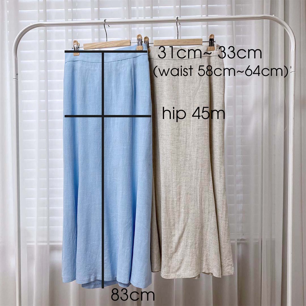 Chân Váy Dài Vải Lanh Thời Trang Mùa Hè Cho Nữ | BigBuy360 - bigbuy360.vn
