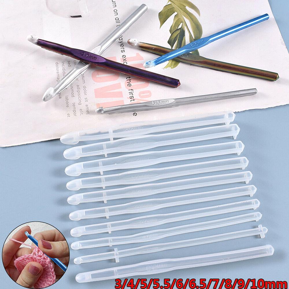 Khuôn Nhựa Resin Làm Móc Len Đan Thủ Công