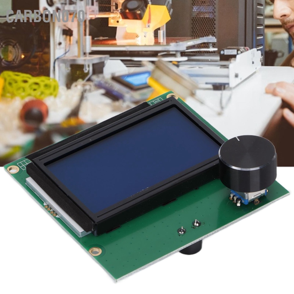 [Hàng Sẵn] Màn hình hiển thị LCD Thuận tiện Bền bỉ cho Máy in 3D Creality CR ‑ 10 / 10S 10S4 10S5【Carbon070】