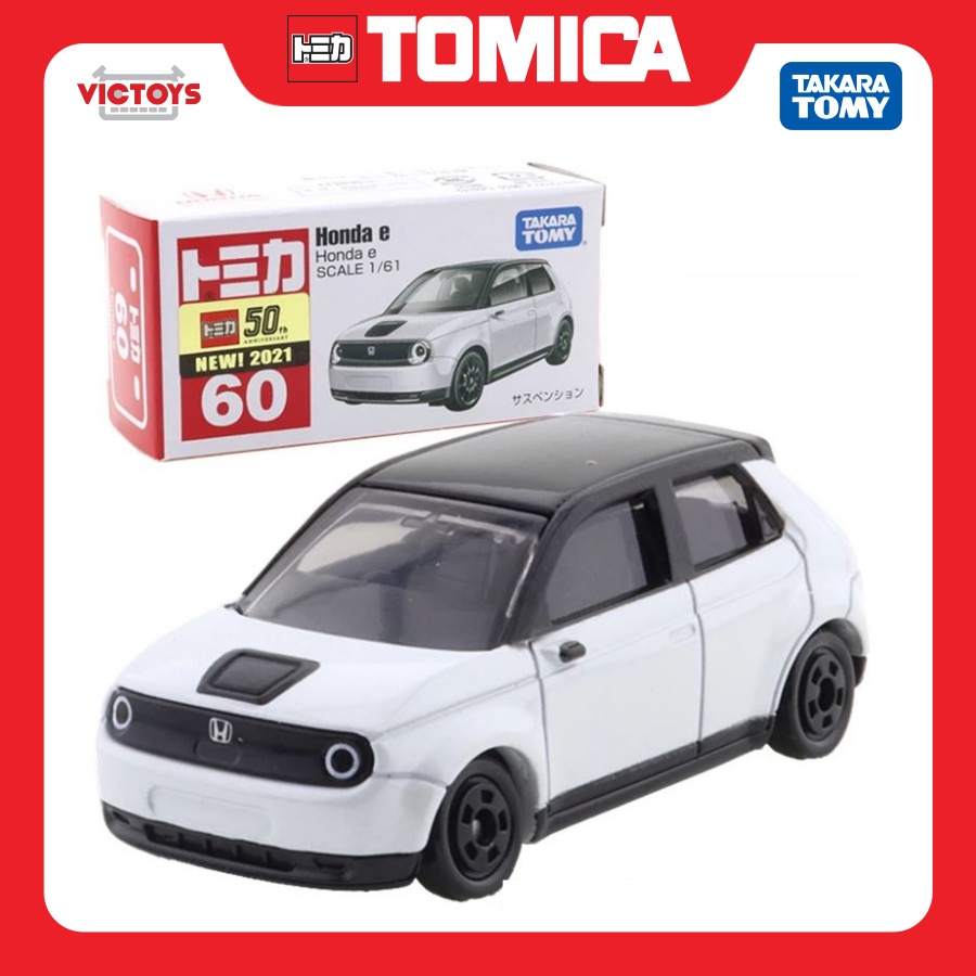 Xe mô hình Tomica No.60 Honda E 175681 Fullbox Chính Hãng Takara Tomy - Victoys