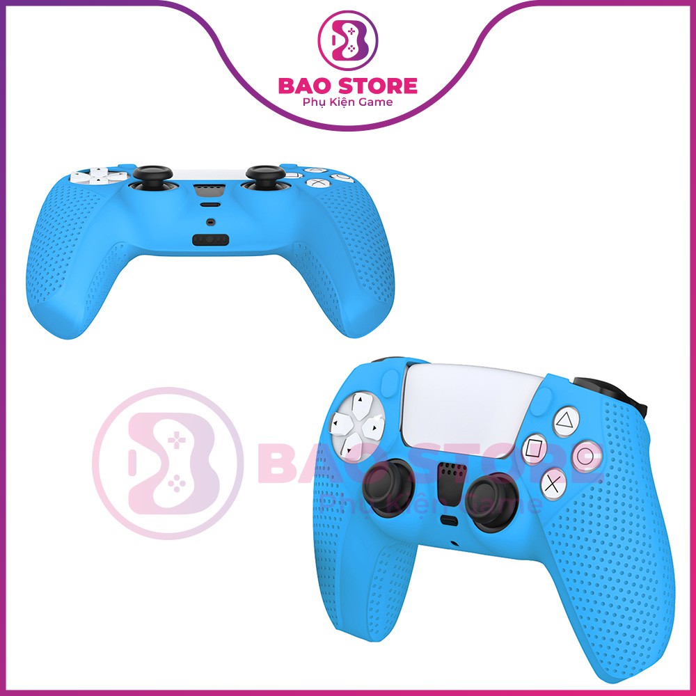 Vỏ bọc tay cầm PS5 bằng silicon mềm l Chính Hãng Dobe
