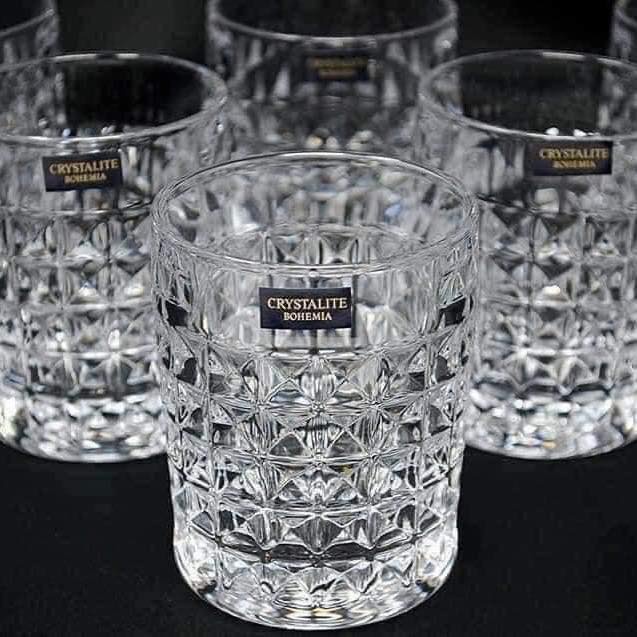 Bộ 6 cốc 230 ml Bohemia Diamond