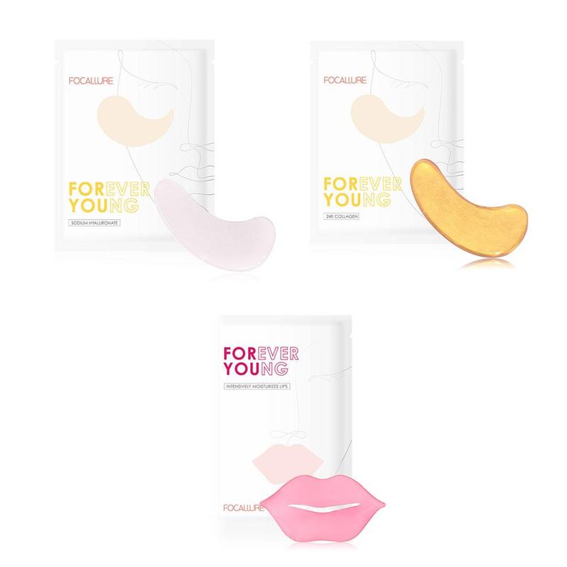 Mặt nạ môi giảm nứt nẻ/Mặt nạ mắt vitamin E Collagen giảm nếp nhăn (bán lẻ) | BigBuy360 - bigbuy360.vn
