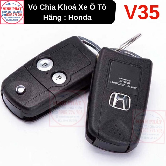 Vỏ Chìa Khoá Xe Honda CRV 2012 2013 2014 2015