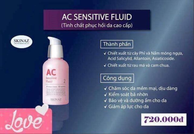 TINH CHẤT AC SKINAZ HÀN QUỐC