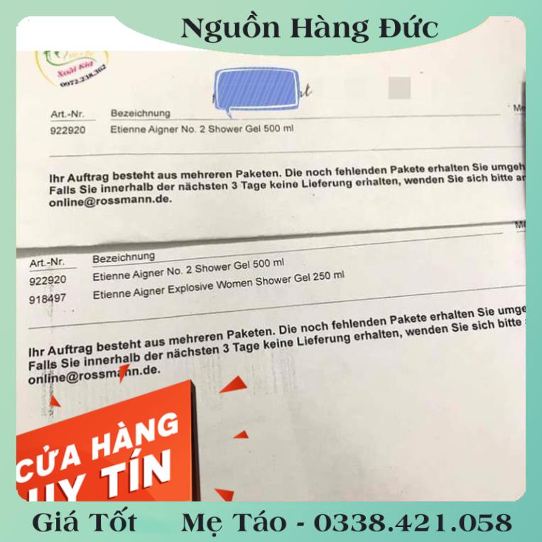 [auth] SỮA TẮM NƯỚC HOA CHỮ A ĐỎ [NỘI ĐỊA ĐỨC] HÀNG CAO CẤP ĐỦ BILL [Hot]