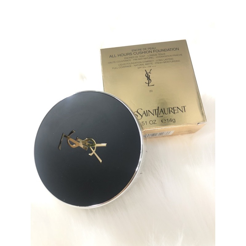 Phấn Nước YSL 20 Cho Da Dầu, Mụn All Hours Cushion Foundation