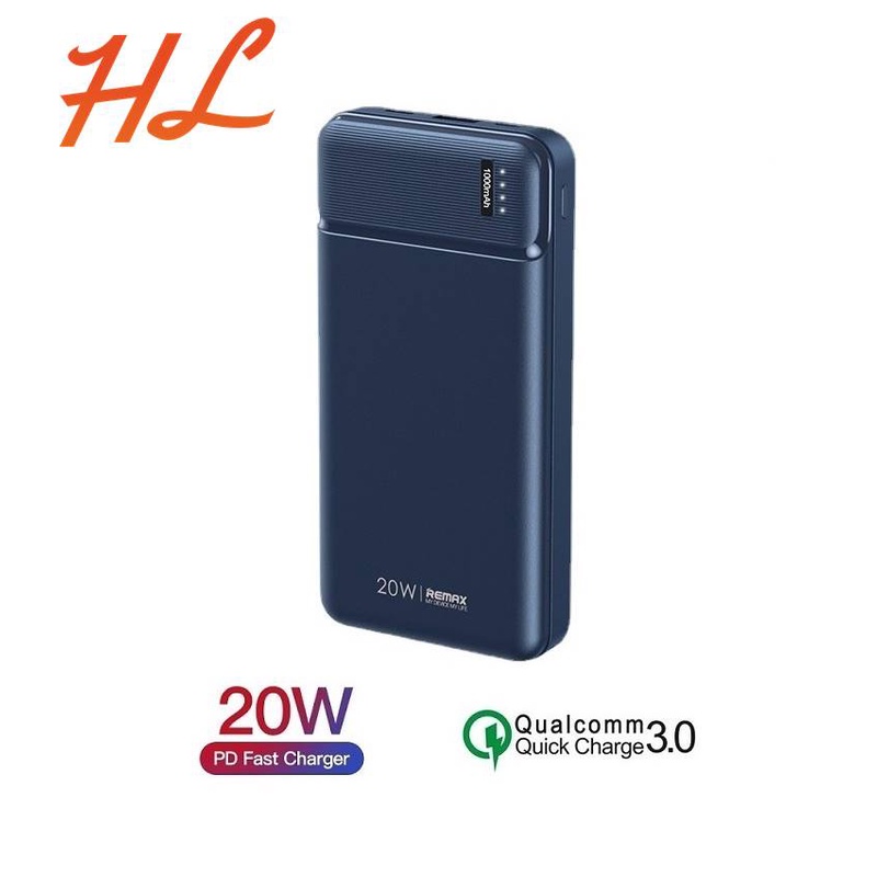 Pin Dự Phòng Sạc Nhanh Remax RPP-288 20000mAh - Sạc Nhanh QC 18W và PD20W - Hunglongpc