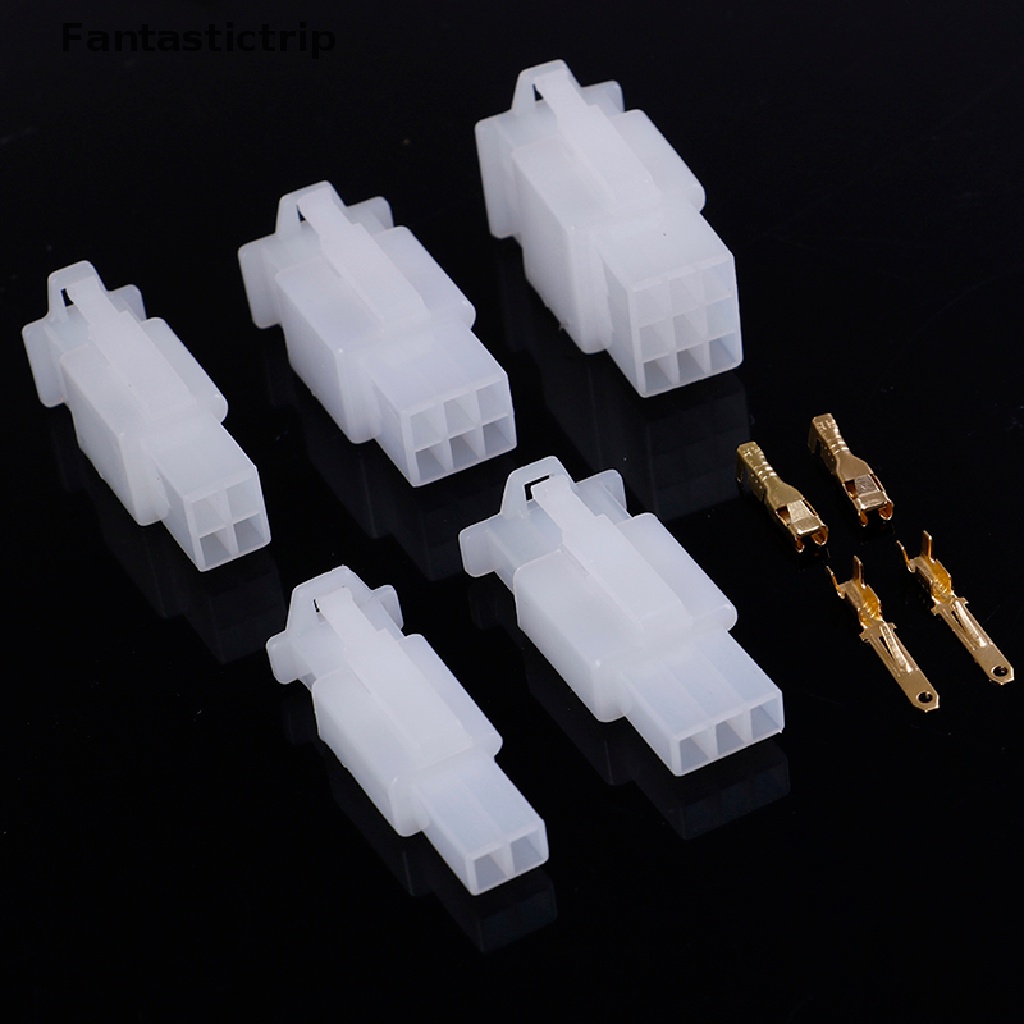 Set 5 Đầu Nối Dây Điện 2.8mm 2 3 4 6 9 Pin Cho Xe Hơi