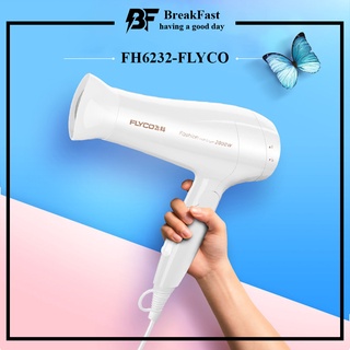 Máy sấy tóc Flyco FH6232, Công suất 2000W lớn dùng cho salon tóc, Hộ gia đình