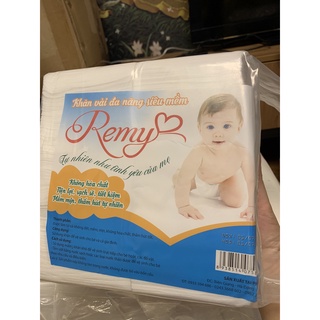 Khăn vải khô đa năng Remy Không hóa chất 500 tờ 1 bịch