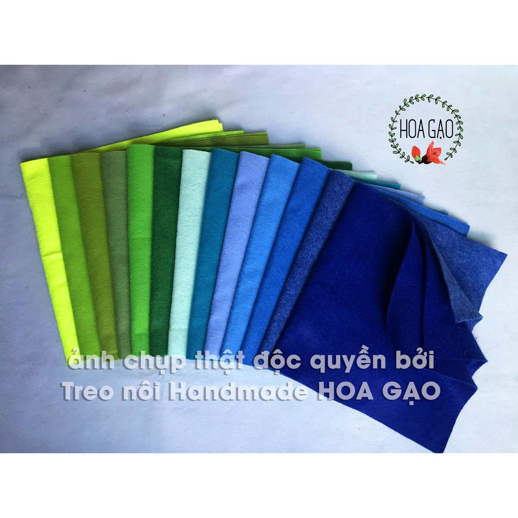 Z vải nỉ mềm (dạ nỉ) khổ 90x90 cm HGM90 khổ to, giá sĩ khiến treo nôi, áp dụng handmade 45 6