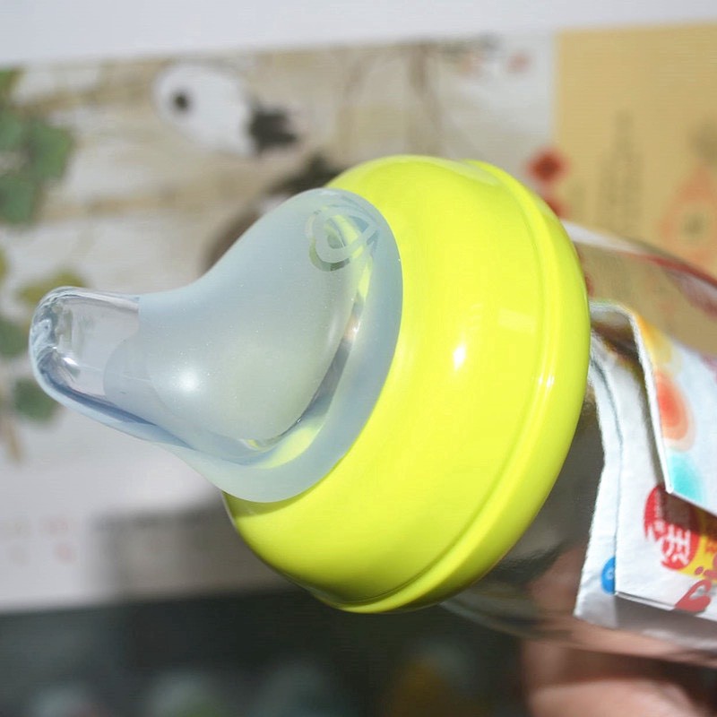 Núm hút mỏ vịt thay thế bình sữa cổ rộng Upass vừa cho các bình cổ rộng như Pigeon, Lansioh, Toom, GB...