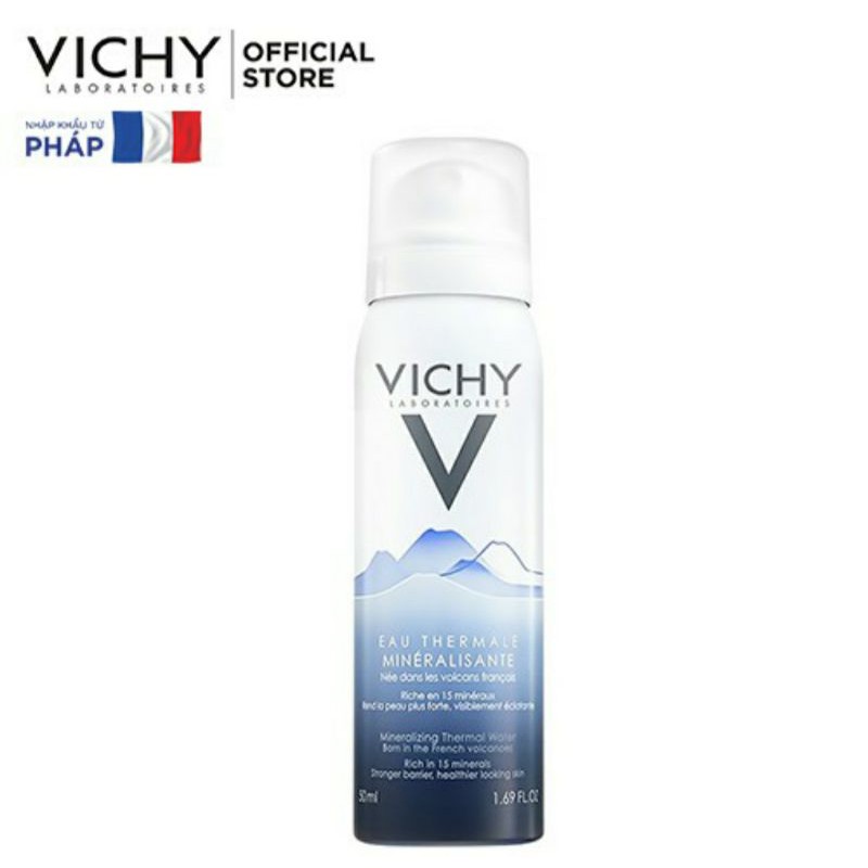 Xịt khoáng dưỡng da Vichy Mineralizing Thermal Water 50ml