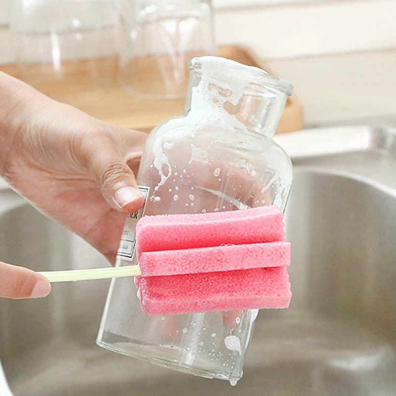 Cọ Rửa Ly Bằng Bọt Biển Thiết Kế Đơn Giản Siêu Bền Tiện Dụng
