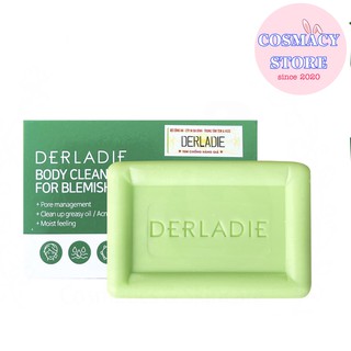 Xà phòng mụn lưng mụn cơ thể derladie body cleansing bar for blemish skin