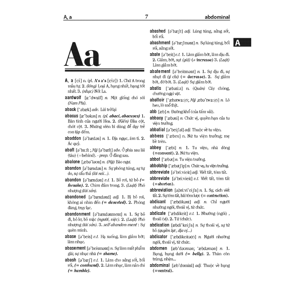 Sách - Từ điển Anh - Việt trên 135.000 từ (bìa cứng) - tái bản 04