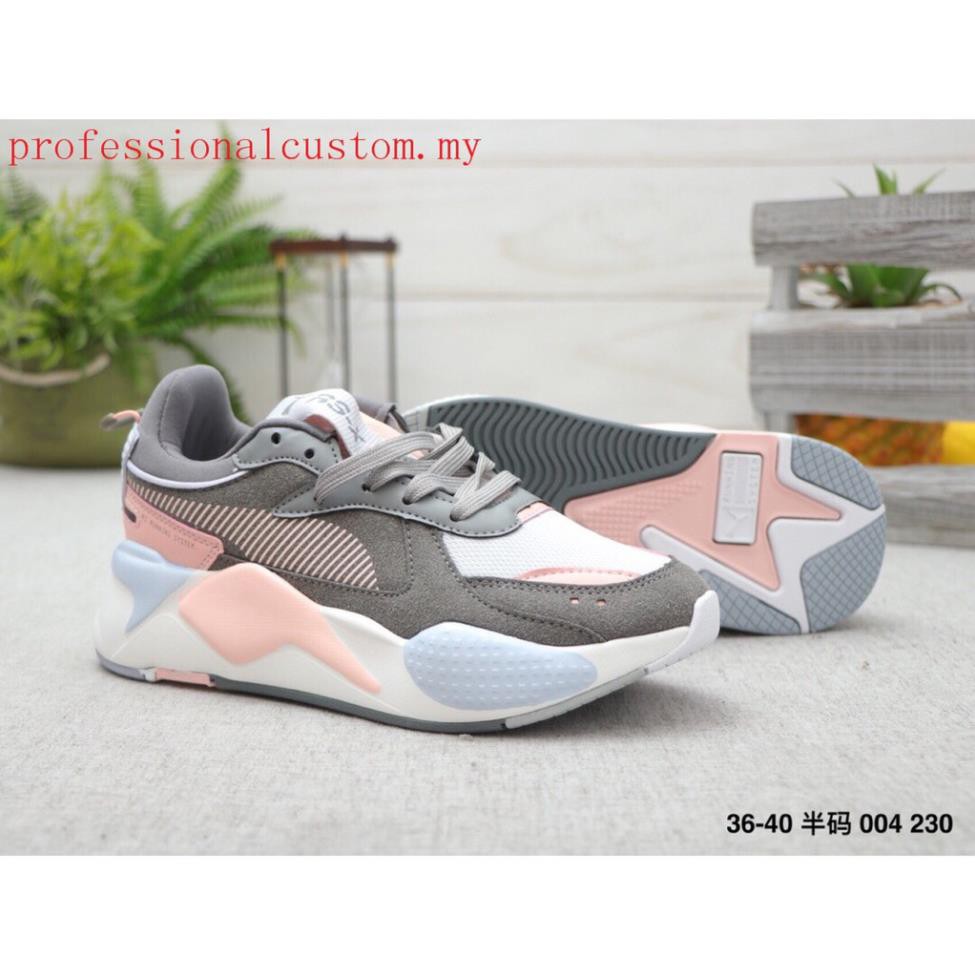 | Xả Xả| [ẢNH THẬT] Giày thể thao Puma rsx lõi xám phong cách năng động trẻ trung Cao Cấp TOP CHAY Có Sẵn Có Sẵn : x ? .