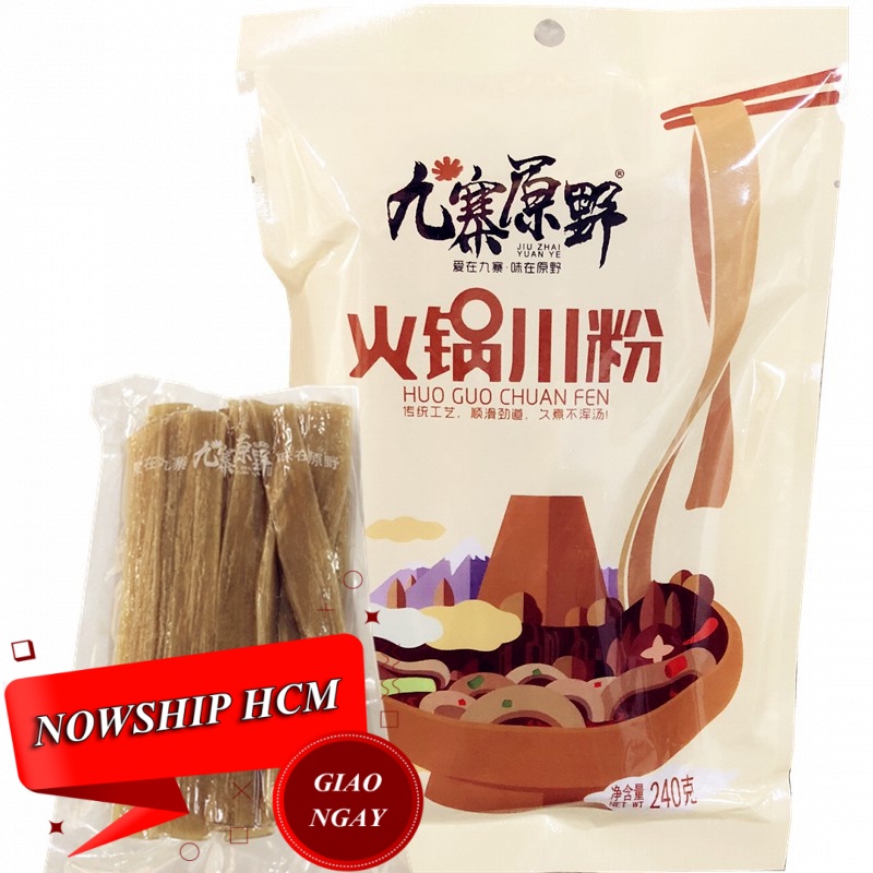 Miến Dẹt Miến Dẹp Ăn Lẩu Tứ Xuyên gói 240gr