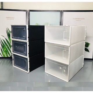 Hộp Đựng Giày Lắp Ghép Có Lỗ Thông Hơi Thoáng Khí, Hộp Bảo Quản Giày (nắp ngang)