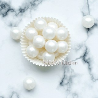 CỐM trang trí bánh ngọc trai trắng bóng (100g)