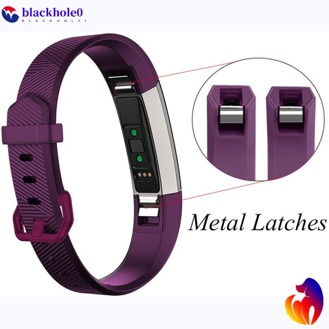 Dây đeo thay thế chất liệu silicon màu trơn cho Fitbit Alta Hr