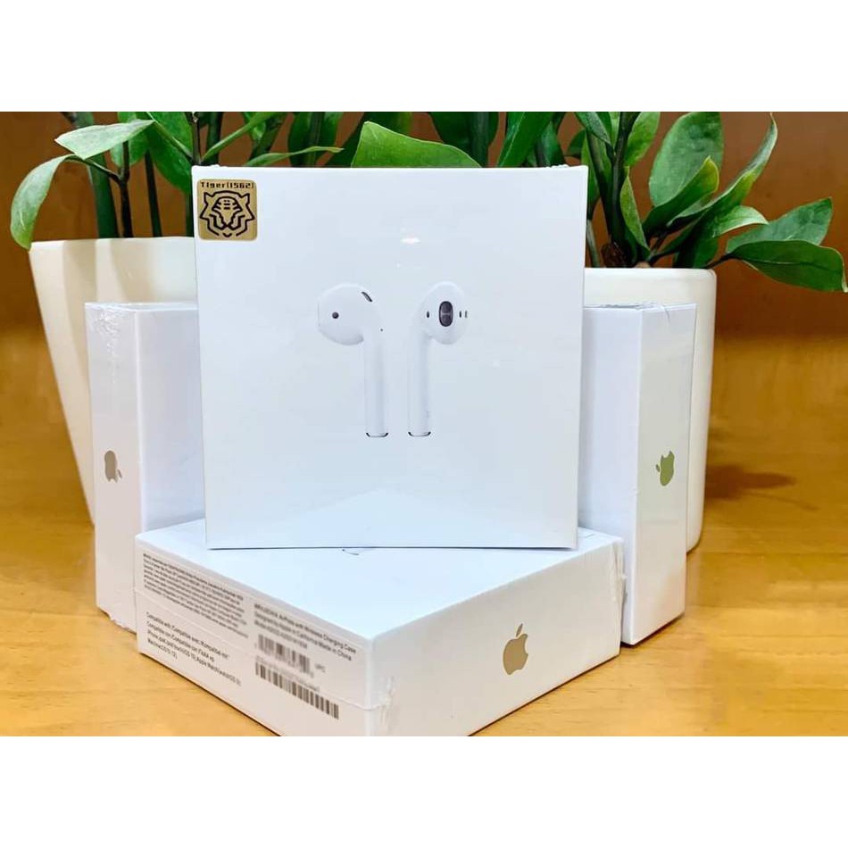 Tai nghe airpods 2 hổ vằn pin 5 tiếng ,định vị , đổi tên , fix pin ảo tặng case free ship