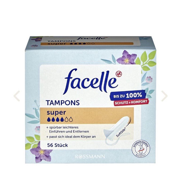 Băng vệ sinh dạng nút Tampon Facelle thocgaoshop8989