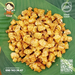Tóp liền da vị bơ tỏi giòn rụm loại túi 50GR