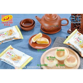 Bánh Pía Kim Sa Mini Đậu Xanh Trứng Muối Tân Huê Viên (1Cái)