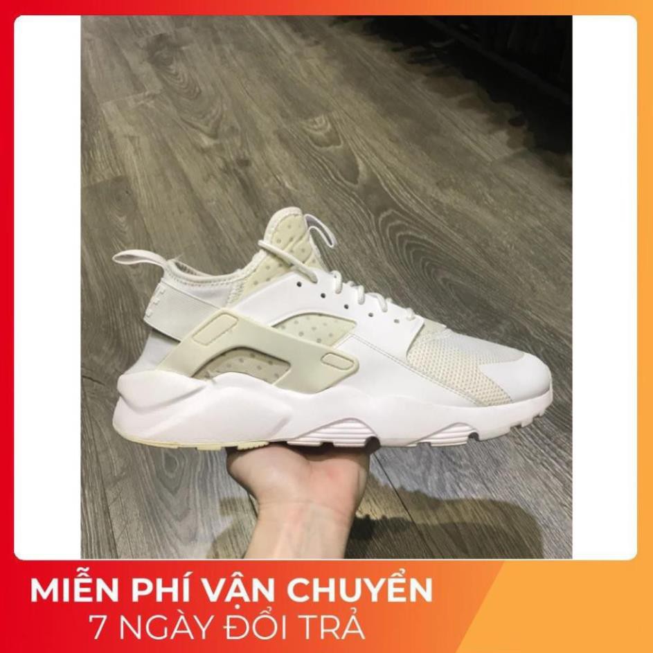 [ Sales 11-11] [Hàng Auth] Giày Nike Huarache 2hand trắng 43 27.5cm . HOT . 11.11 L :))