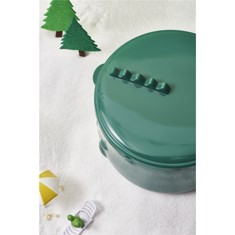 Bát Ăn Mì Ăn Liền Bằng Thép Không Gỉ 304 Hình Khủng Long Dễ Thương