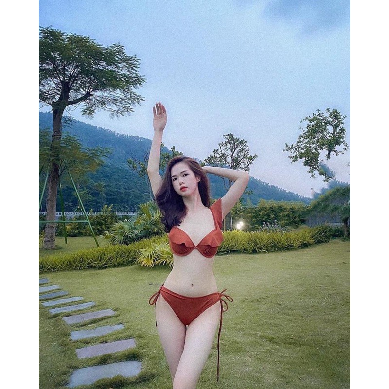 Bikini Đồ Bơi 2 Mảnh Áo Gọng Cánh Tiên Đệm Dày Quần Chip GK0207 (Ảnh Thật) | BigBuy360 - bigbuy360.vn