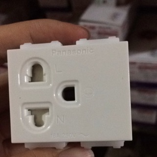 Hạt ổ đơn 3 chấu panasonic hàng wide