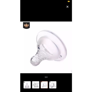 Núm ti thay thế silicon dạng xuắn cổ rộng cho một số bình